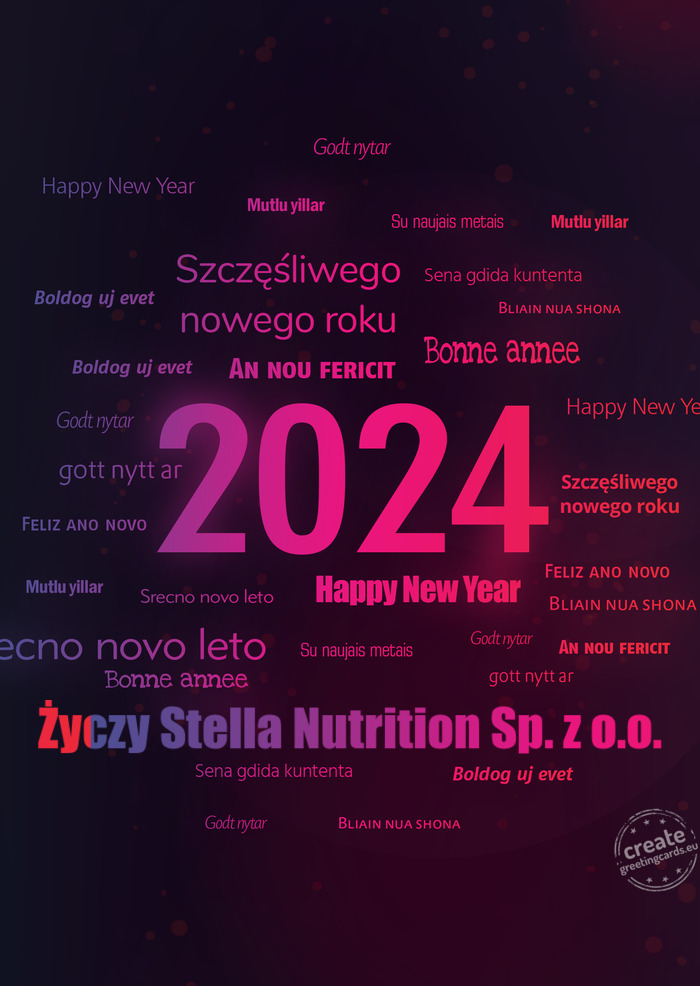 Stella Nutrition Sp. z o.o.