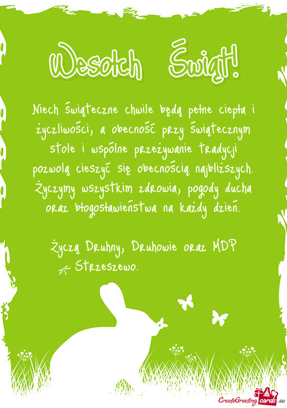 Stkim zdrowia, pogody ducha oraz błogosławieństwa na każdy dzień