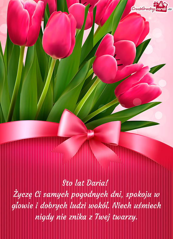 Sto lat Daria