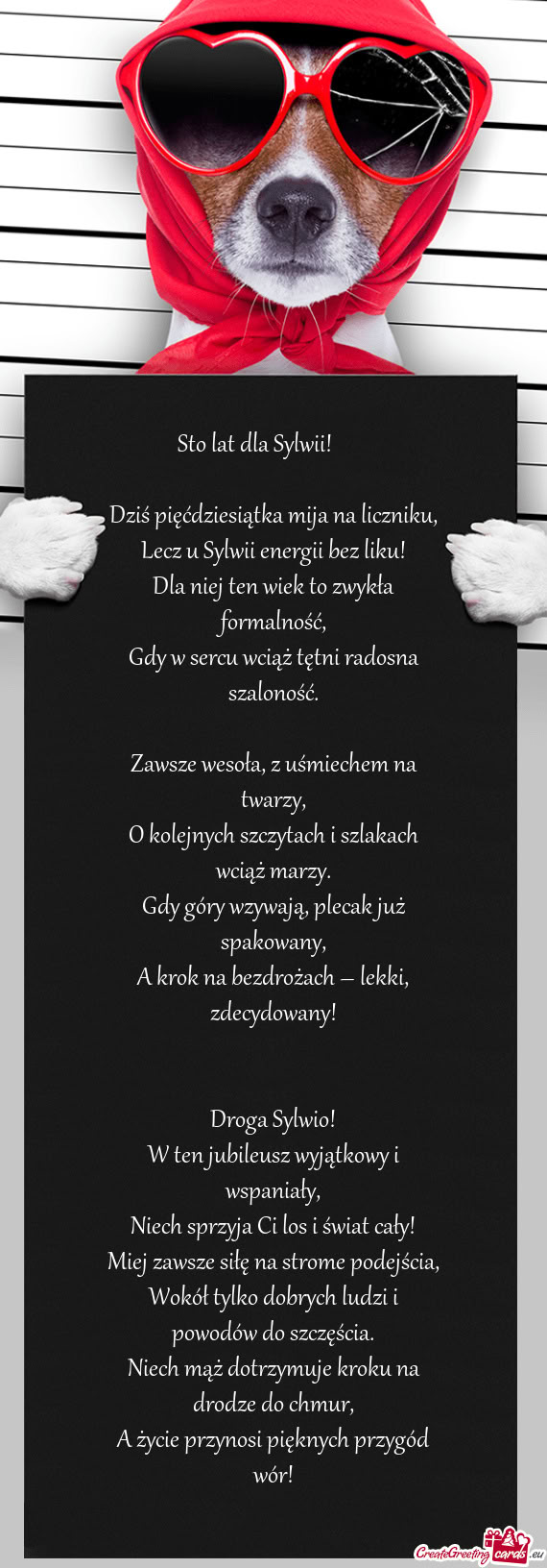 Sto lat dla Sylwii! 🏔️✨