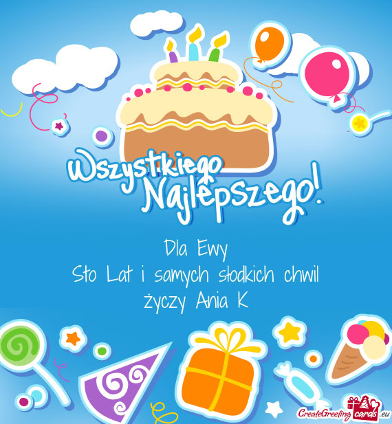 Sto Lat i samych słodkich chwil