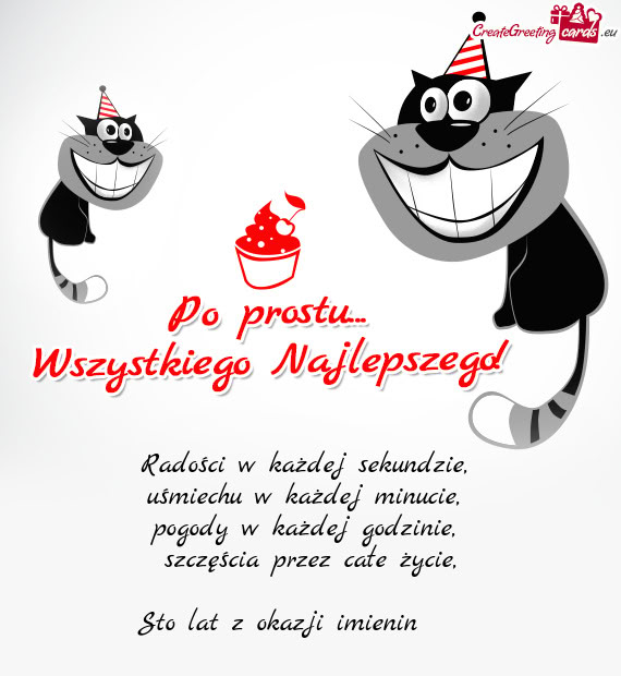 Sto lat z okazji imienin ❤️❤️