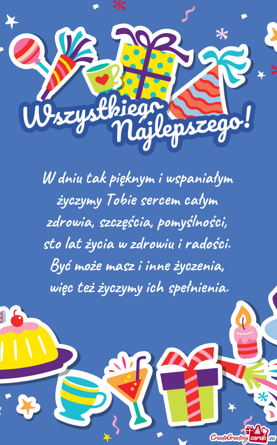 Sto lat życia w zdrowiu i radości