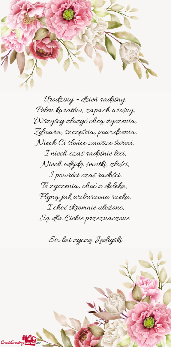 Sto lat życzą Jędryski