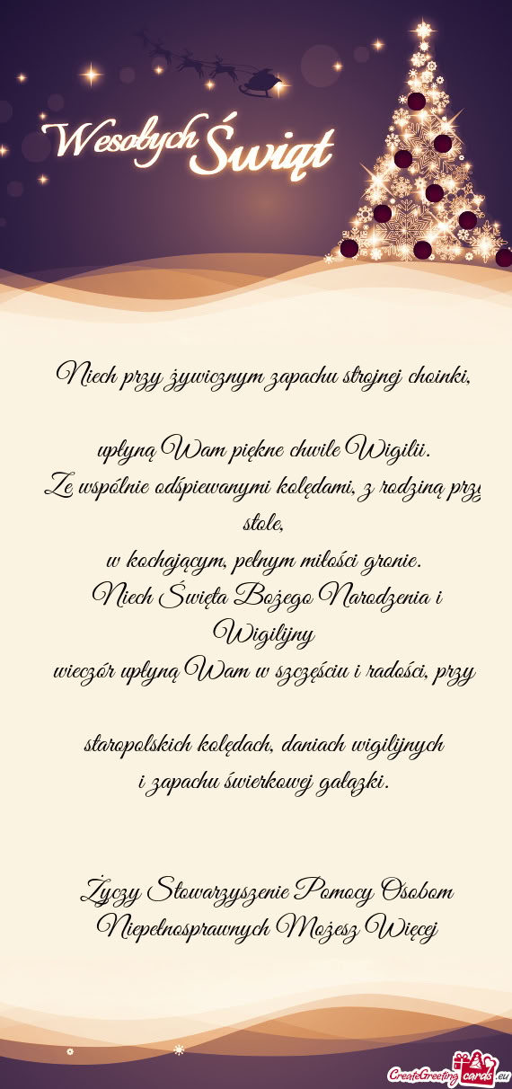 Stowarzyszenie Pomocy Osobom Niepełnosprawnych Możesz Więcej