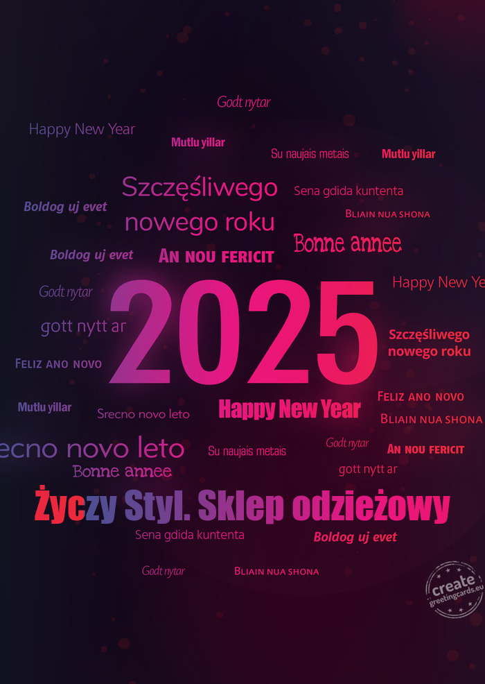 Styl. Sklep odzieżowy