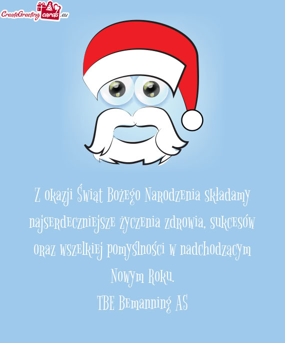 Sukcesów oraz wszelkiej pomyślności w nadchodzącym Nowym Roku