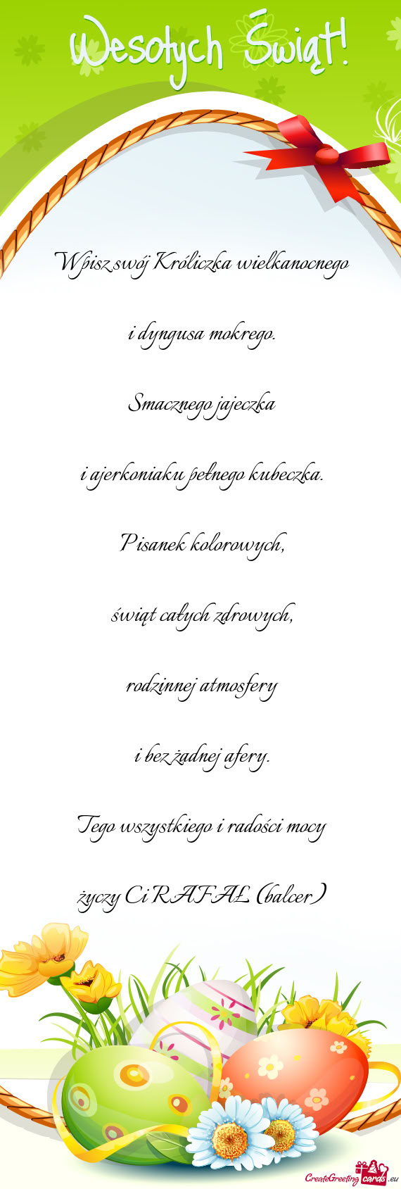 Świąt całych zdrowych