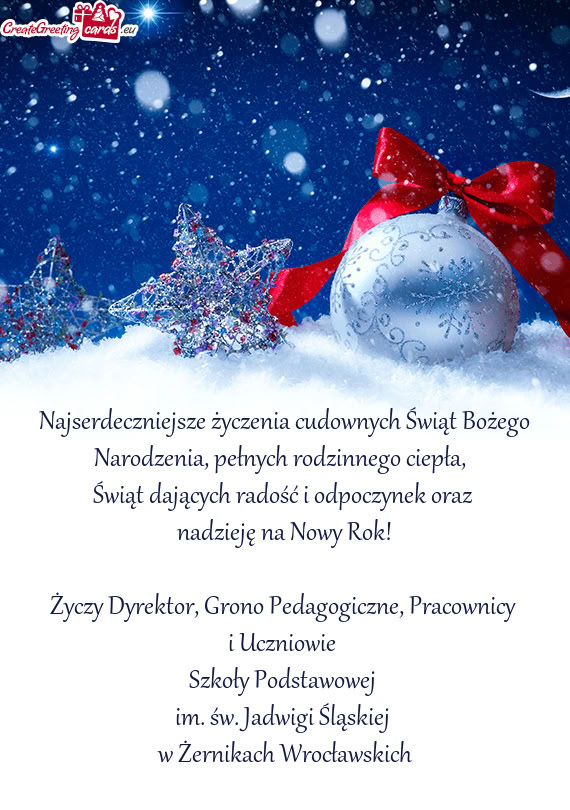 Świąt dających radość i odpoczynek oraz