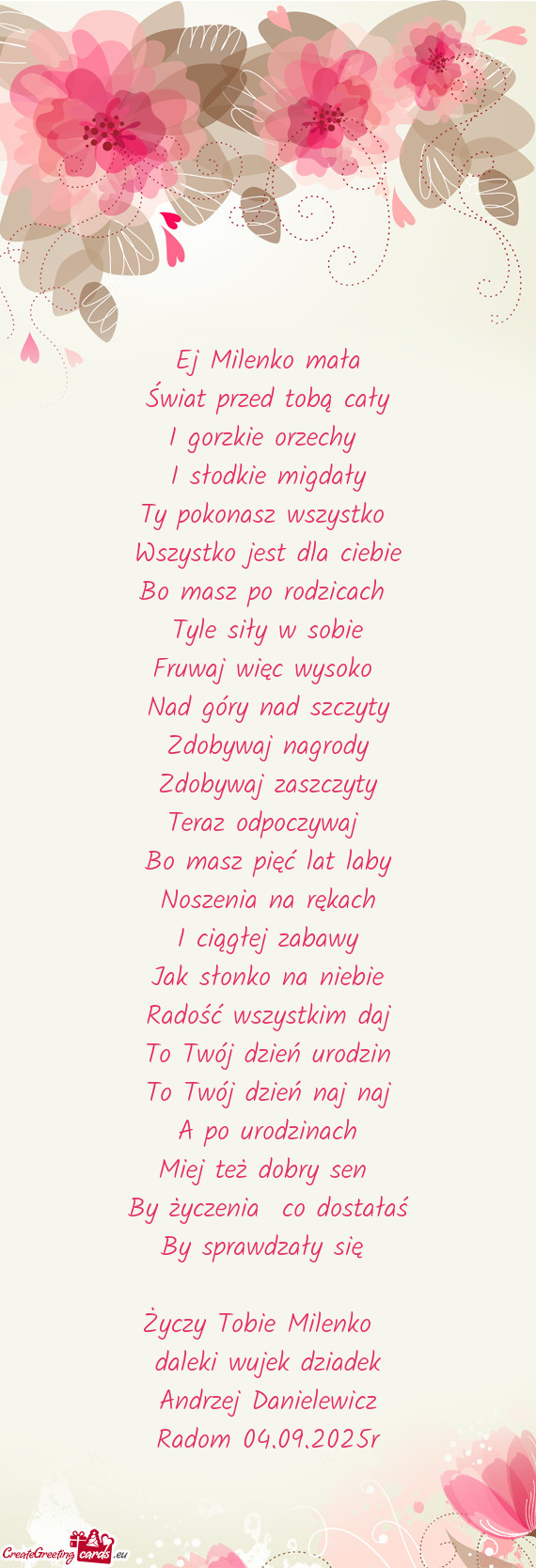 Świat przed tobą cały