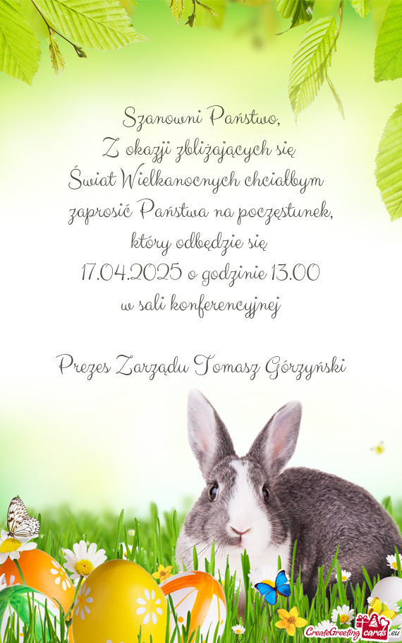 Świat Wielkanocnych chciałbym