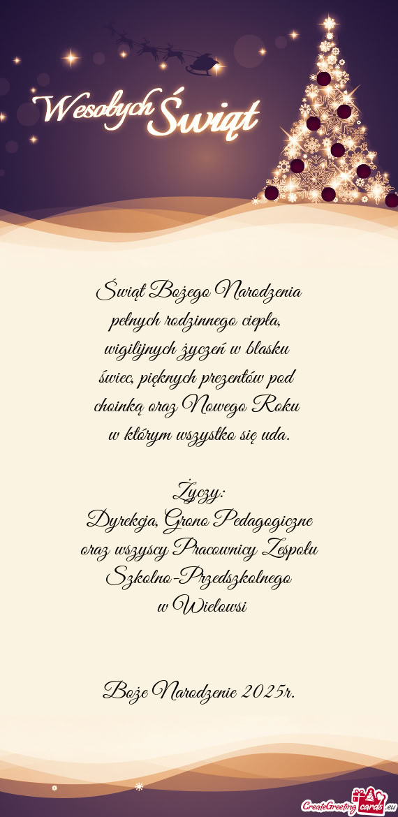 Świec, pięknych prezentów pod