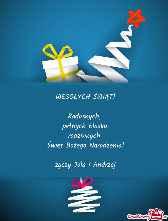 Święt Bożego Narodzenia