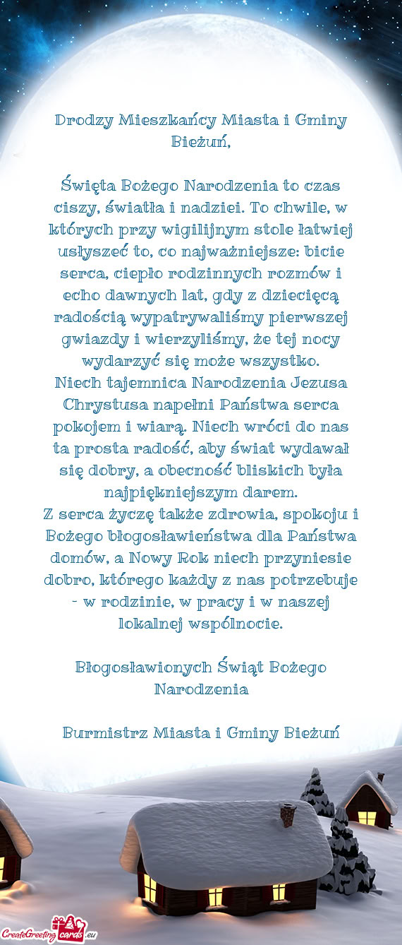 Święta Bożego Narodzenia to czas ciszy, światła i nadziei. To chwile, w których przy wigilijny