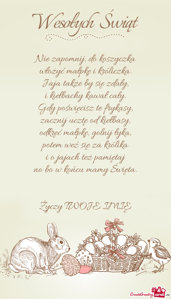 Święta.  Życzy