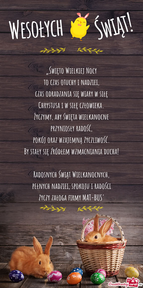 „Święto Wielkiej Nocy