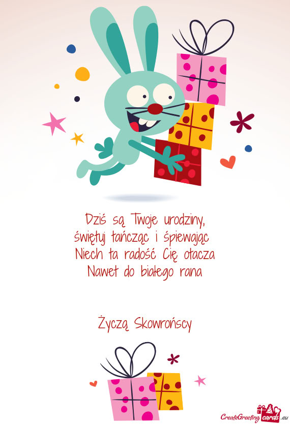 Świętuj tańcząc i śpiewając