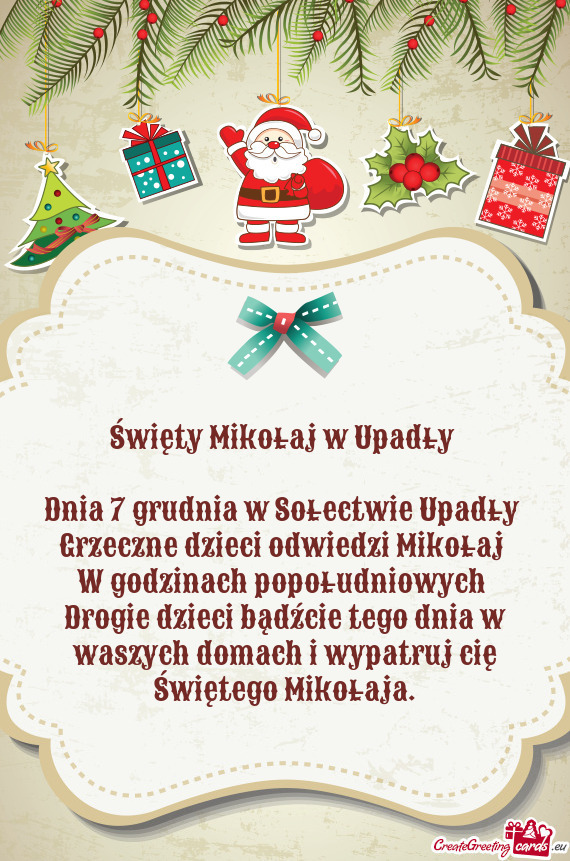 Święty Mikołaj w Upadły