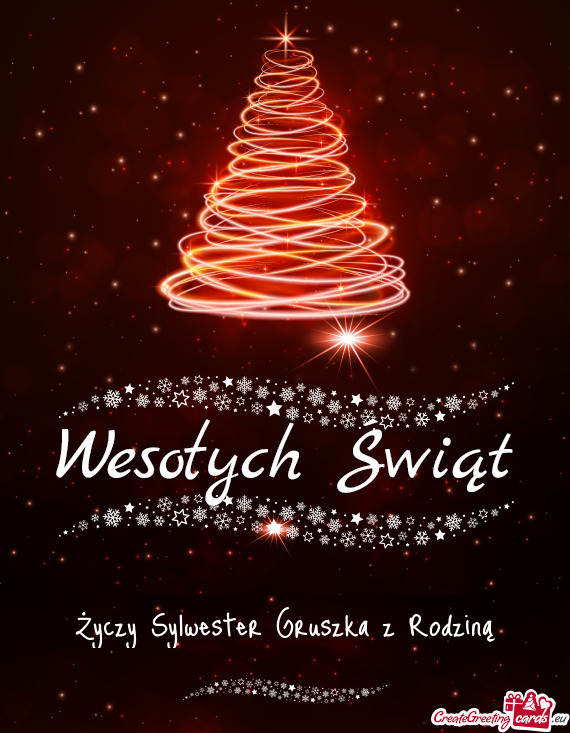 Sylwester Gruszka z Rodziną