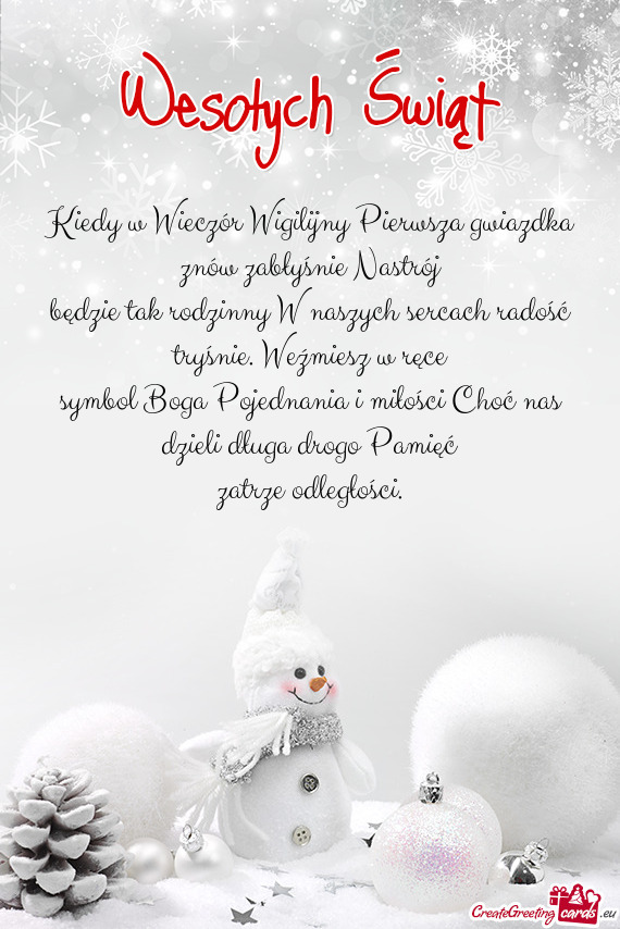 Symbol Boga Pojednania i miłości Choć nas dzieli długa drogo Pamięć