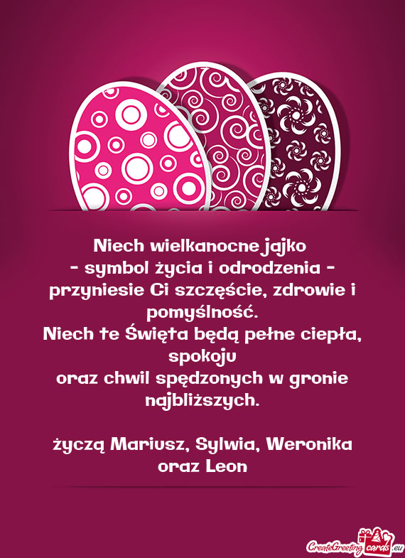 – symbol życia i odrodzenia –