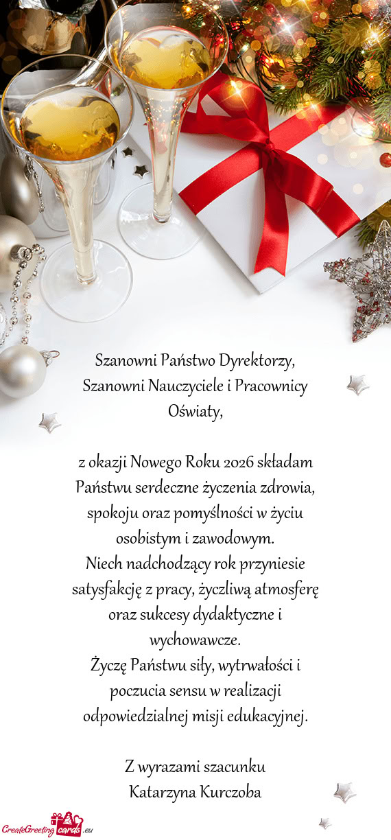 Szanowni Nauczyciele i Pracownicy Oświaty