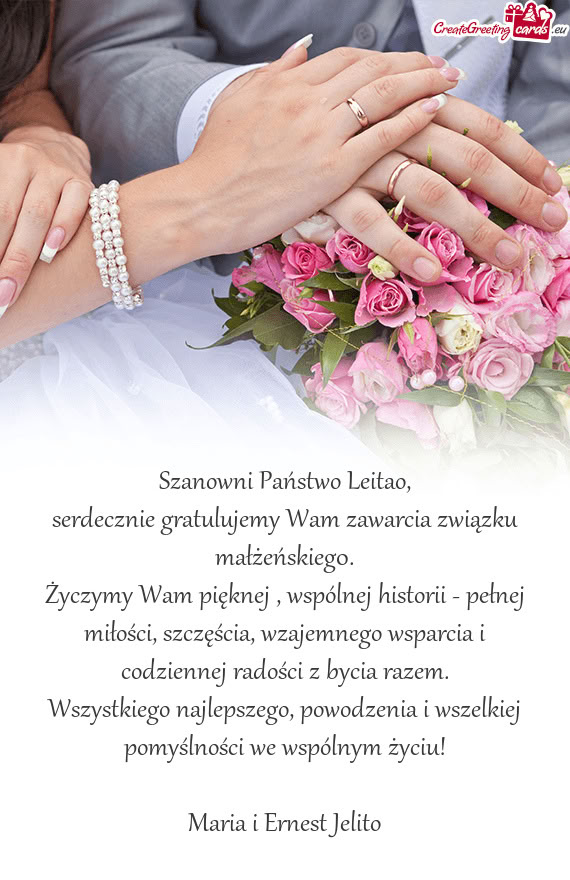 Szanowni Państwo Leitao