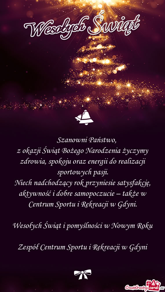 🎄 Szanowni Państwo