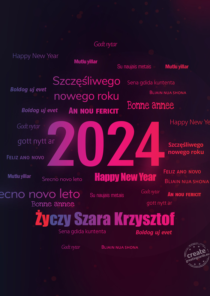 Szara Krzysztof
