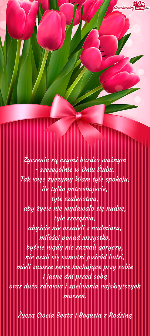 Szczególnie w Dniu Ślubu