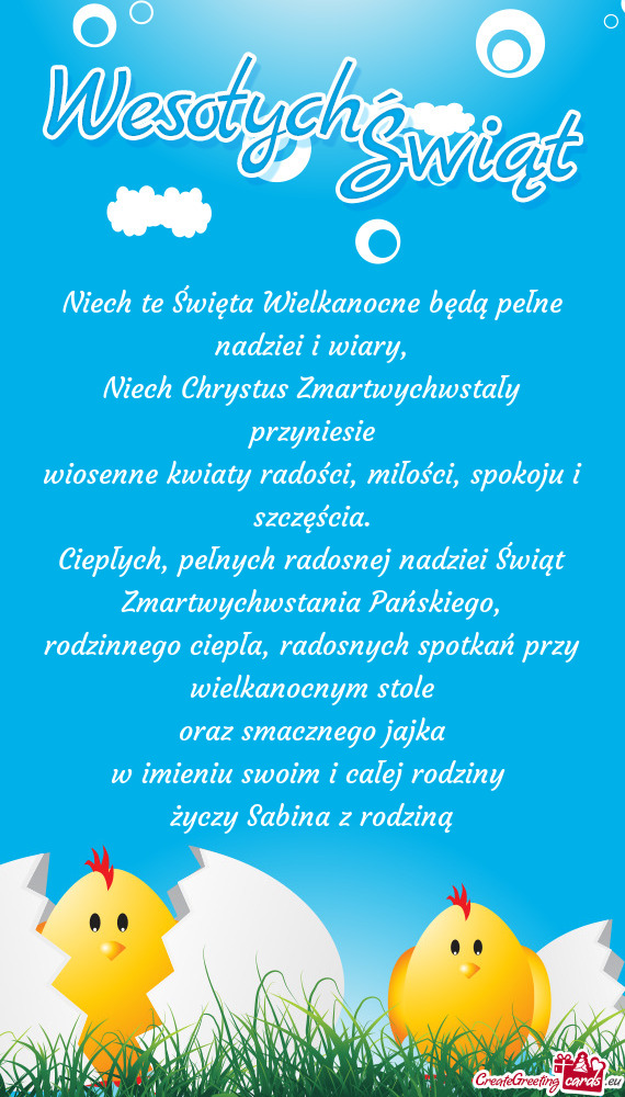 Szczęścia. Ciepłych