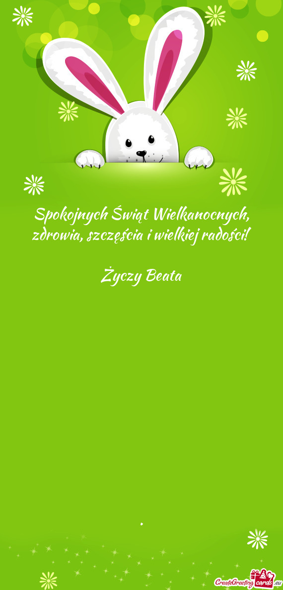 Szczęścia i wielkiej radości! Beata