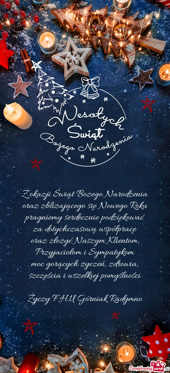 Szczęścia i wszelkiej pomyślności F