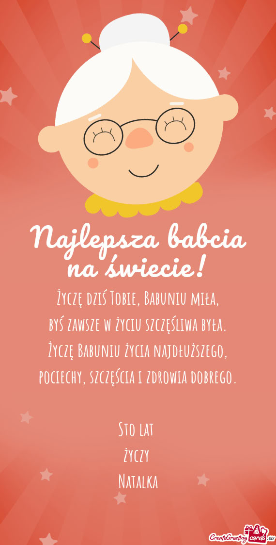 Szczęścia i zdrowia dobrego