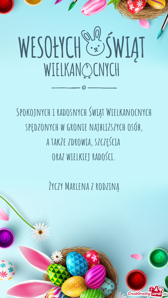 Szczęścia oraz wielkiej radości