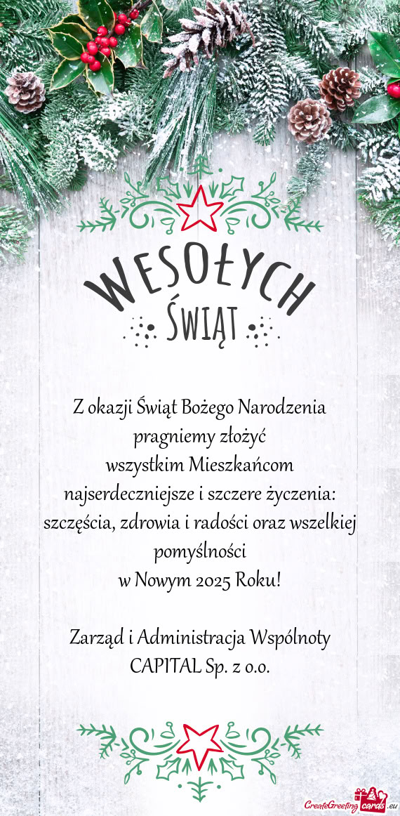 Szczęścia, zdrowia i radości oraz wszelkiej pomyślności