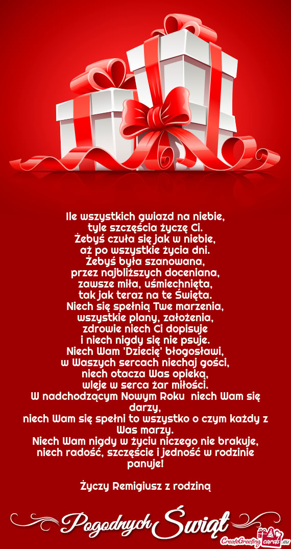 Szczęście i jedność w rodzinie panuje! Remigiusz z rodziną