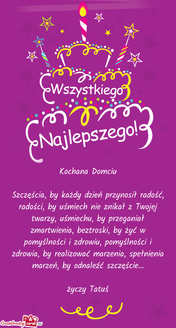 Szczęście… życzy