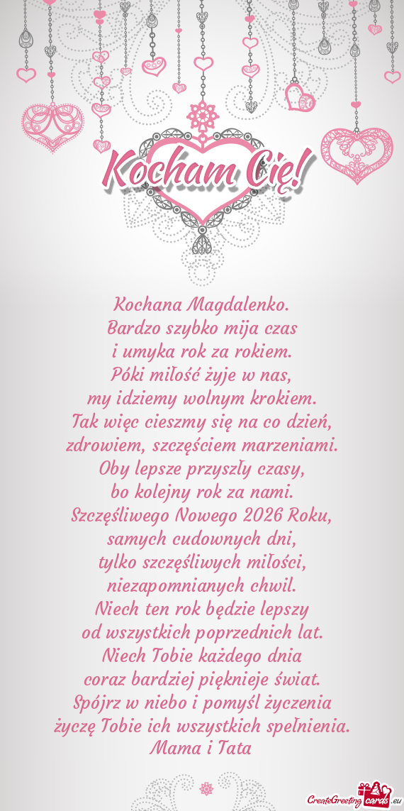 Szczęśliwego Nowego 2026 Roku