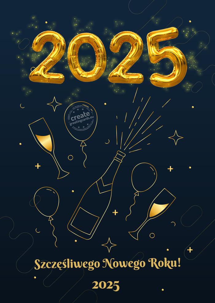 Szczęśliwego Nowego Roku 2025