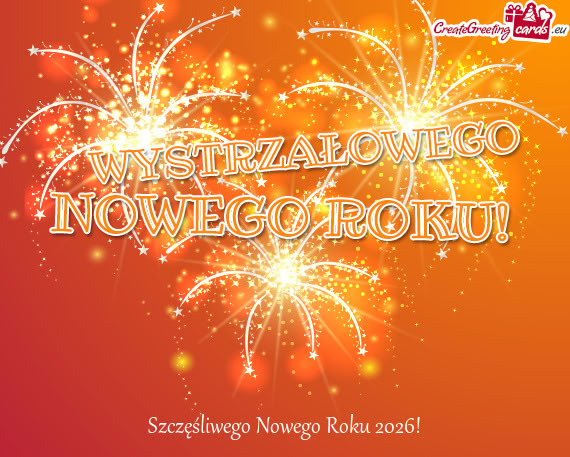 Szczęśliwego Nowego Roku 2026!