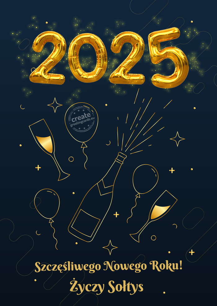 Szczęśliwego Nowego Roku Sołtys