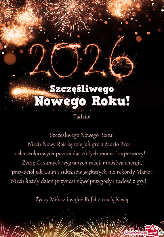 🎉🍄 Szczęśliwego Nowego Roku! 🍄🎉