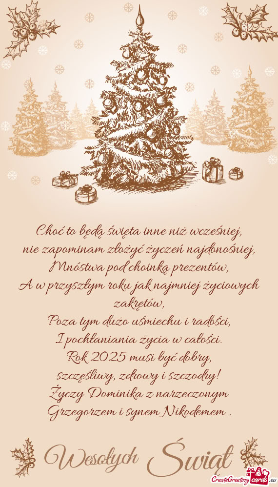 Szczęśliwy, zdrowy i szczodry