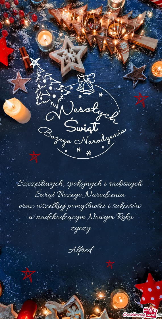 Szczęśliwych, spokojnych i radosnych   Świąt Bożego Narodzenia   oraz