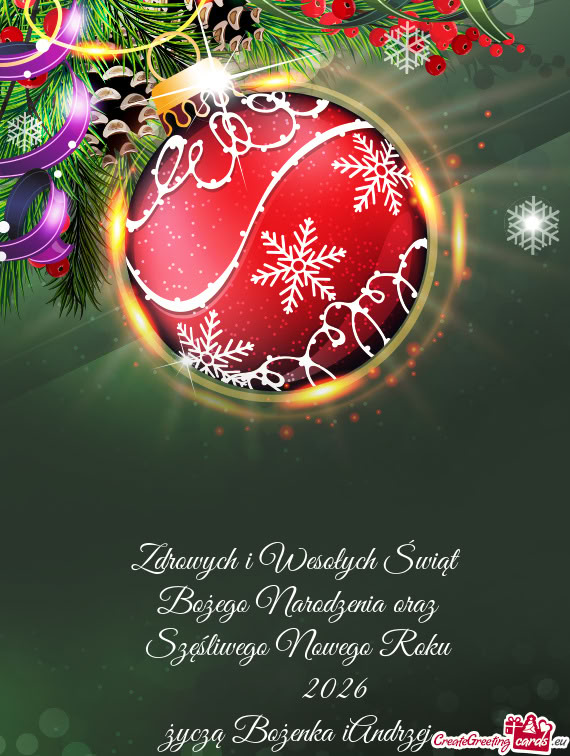 Szęśliwego Nowego Roku