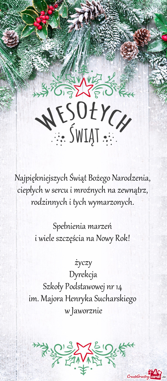 Szkoły Podstawowej nr 14