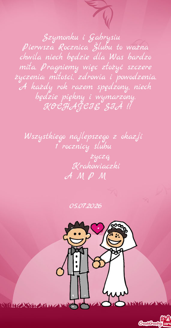 Szymonku i Gabrysiu 😍