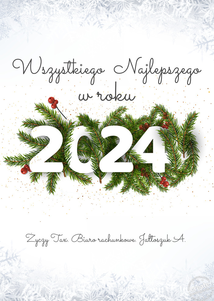 Tax. Biuro rachunkowe. Jałtoszuk A.