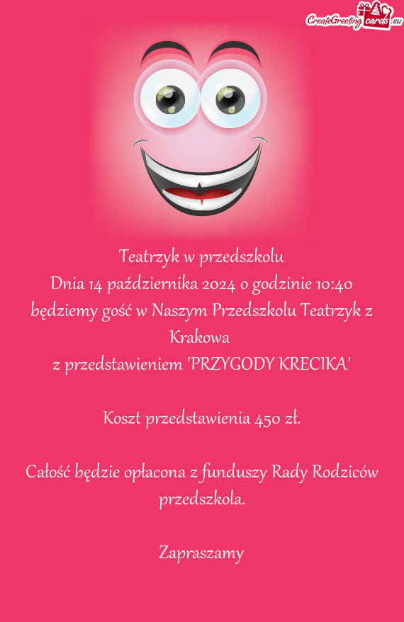 Teatrzyk w przedszkolu